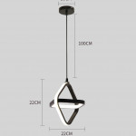 Подвесной светодиодный светильник Inodesign Solo B 40.2222